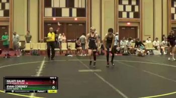 130 lbs Semis & 1st Wrestleback (8 Team) - Najati Salim, Elite Athletic Club vs Evan Cordrey, Death Squad