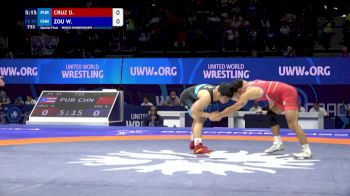 57 kg 1/4 Final - Darian Toi Cruz, Puerto Rico vs Wanhao Zou, China