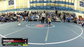 106 lbs Semis & Wb (16 Team) - Awad Awad, East Noble vs Braeden Ayres, Greenfield Central