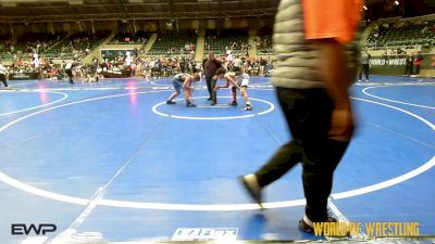 100 lbs Consi Of 8 #1 - Royce Hernandez, TEAM PRIDE ACADEMY vs Cash Howard, Coweta Tiger Wrestling