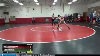 120 lbs Round 3 - Jackson Popelka, Cedar Rapids Kennedy vs Dawson Fish, Dubuque Hempstead