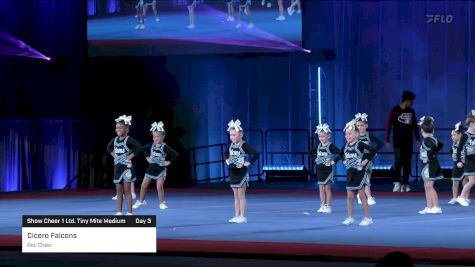 Cicero Falcons - Rec Cheer [2023 Show Cheer 1 Ltd. Tiny Mite Medium Day 3] 2023 Pop Warner National Cheer & Dance Championship