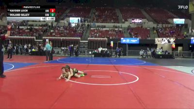 85 lbs 1st Place Match - Roland Gilley, Eastside United vs Kayden Loch, Lights Wrestling Club