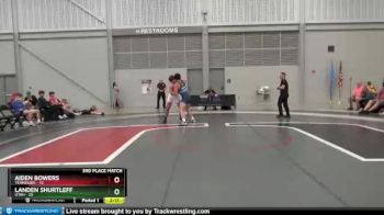 182 lbs Placement Matches (8 Team) - Aiden Bowers, Tennessee vs Landen Shurtleff, Utah