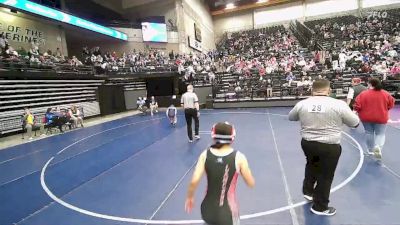 5A 125 lbs Champ. Round 1 - Makayla Carrick, Salem Hills vs Sarai Valle, Granger