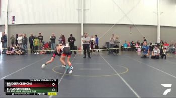 78 lbs Cons. Round 3 - Lucas Stodghill, The Goat House Wrestling Club vs Bridger Clemons, RWC