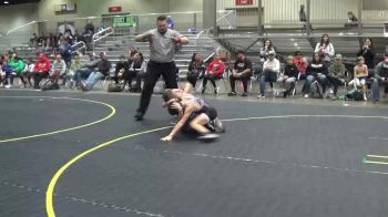 85 lbs Finals (2 Team) - Niko Duarte, American Gladiators-Venom vs Dylan Russo, Michigan Grappler RTC