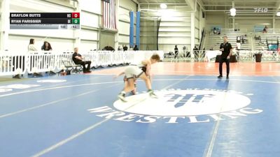 106 lbs Consi Of 16 #1 - Braylon Butts, NC vs Ryan Farissier, DE