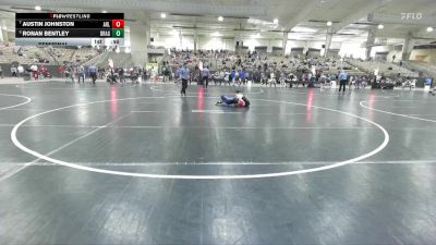 75 lbs Semifinal - Ronan Bentley, Iron Knights vs Austin Johnston, GroundZero