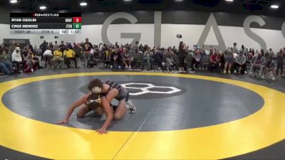 119 lbs Round 1 (6 Team) - Ryan Osolin, Ohio Gold vs Cruz Mendez, Junior Terps Xtreme