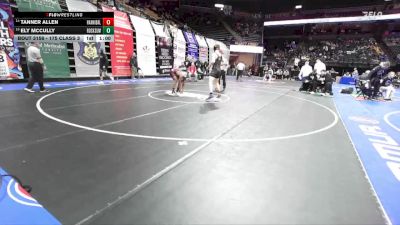 175 Class 3 lbs Cons. Round 1 - Tanner Allen, Hannibal vs Ely Mccully, Rockwood Summit