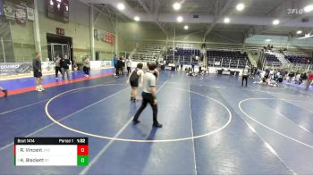 220 lbs 5th Place Match - Ryder Vincent, JWC vs Kael Blackett, JWC