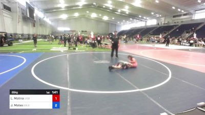 65 kg 2nd Place - Laiku Molina, Legends Of Gold LV vs John Motes, Gold Rush Wrestling