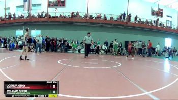 120 lbs Cons. Round 2 - Joshua Gray, Portage Wrestling Club vs William Smith, Patriots Wrestling Club