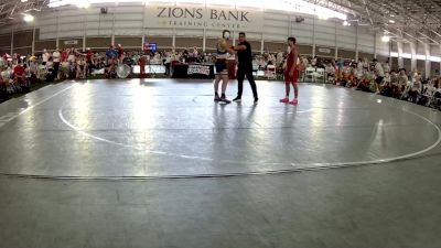 150 lbs James Anderson, Oklahoma Outlaws Blue vs Jack Burdick, Utah Black