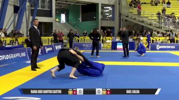 Rael Kalda vs Raika Dos Santos Castro 2025 World Jiu-Jitsu IBJJF Championship
