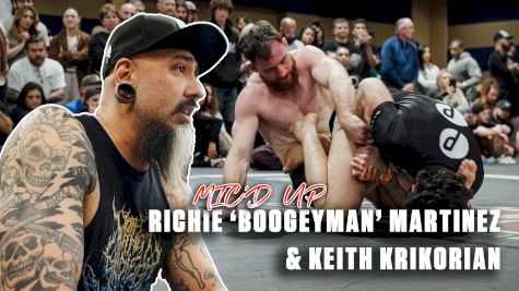 Mic'd Up: Richie 'Boogeyman' Martinez Coaches Keith Krikorian To ADCC West Coast Trials Win