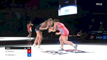 180 lbs Final - Brooklyn Graham, Iowa vs Brooke Huffman, Wisconsin