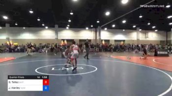 106 kg Quarterfinal - Gabriel Tellez, Southwest Miami High School Wrestling vs James Hanley, HeadHunters Wrestling Club