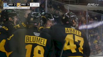 Fabian Lysell Banks Pass Off Defenseman And In For OT Winner