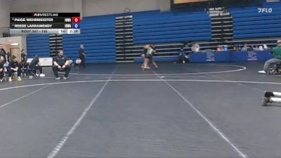 145 lbs 1st Place Match - Reese Larramendy, Iowa vs Paige Wehrmeister, Unattached