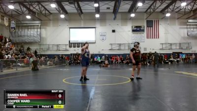 285 lbs Cons. Round 3 - Cooper Ward, Canby vs Danien Rael, Silverton