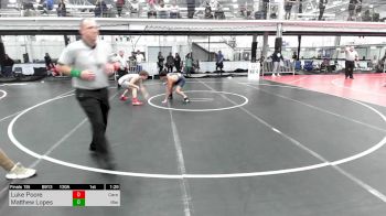 130A lbs Final - Luke Poore, Caravel vs Matthew Lopes, Blair Academy