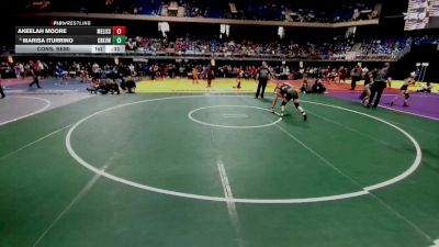 5A 120 lbs Cons. Semi - Marisa Iturrino, Carrollton Creekview vs Akeelah Moore, Melissa