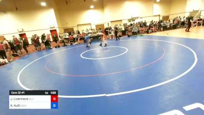 57 kg Cons 32 #1 - Jacob Livermore, Delta Wrestling Club vs Konrad Kutt, Great Neck Wrestling Club