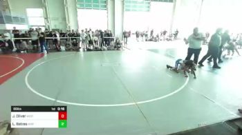 66 lbs 2nd Place - James Oliver, Westlake vs Liam Batres, Misfits