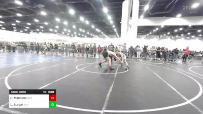 157 lbs Consolation - Chance Mannino, Gold Rush Wrestling vs Luke Burgar, Silverback WC