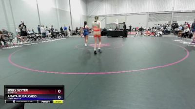 110 lbs Round 3 (6 Team) - Joely Slyter, Idaho vs Amaya Rubalcado, Texas Red