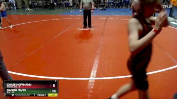 93 lbs Placement (4 Team) - Chase Hoffmann, Pine Island vs Damon Mann, K-M