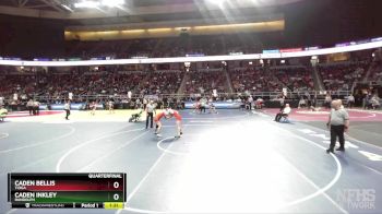 II-152 lbs Quarterfinal - Caden Bellis, Tioga vs Caden Inkley, Randolph