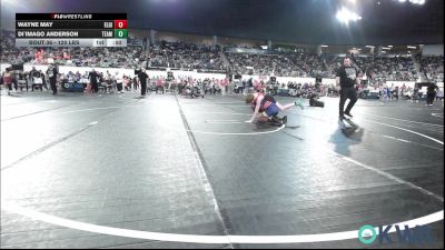 120 lbs Consi Of 16 #2 - Wayne May, Elgin Wrestling vs Di`Imago Anderson, Team Tulsa Wrestling Club