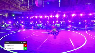 144 lbs Consi Of 8 #2 - Logan Polson, Unattached vs Aaron Garcia, Sunnyside WC