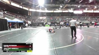 120 lbs Cons. Round 2 - Emiliano Arreola, Hillsboro vs Gavin Peterson, West Side