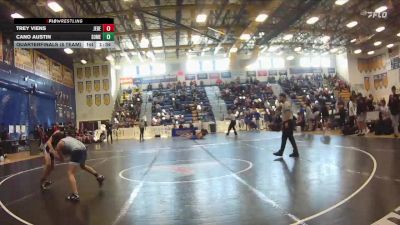 106 lbs Quarterfinals (8 Team) - Trey Viens, Jensen Beach vs Cano Austin, Somerset