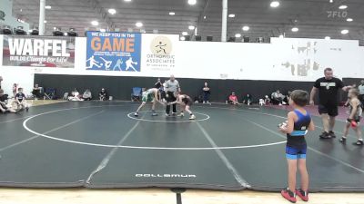 95 lbs Rr Rnd 2 - Cayden Carannante, Steel Valley Renegades vs Hunter Fry, Mosers Mat Club