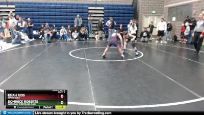 90 lbs Semifinal - Esiah Rios, Idaho Gold vs Dominick Roberts, Warhawk Wrestling Club