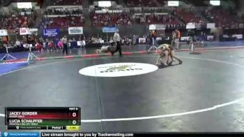 Champ. Round 2 - Jacey Gorder, Baker Girls vs Lucia Schalpfer, Missoula Big Sky Girls