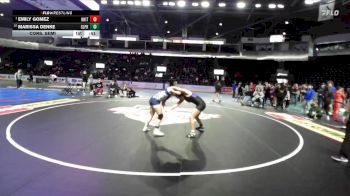 Girls 145 lbs Cons. Semi - Marissa Denke, Glacier Peak (Girls) vs Emily Gomez, North Kitsap (Girls)