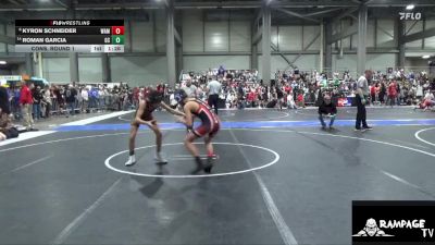 105 lbs Cons. Round 1 - Roman Garcia, Garden City vs Kyron Schneider, Wamego