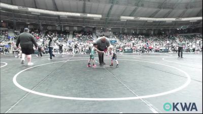 37 lbs Consi Of 8 #2 - Amos Boyd, Harrah vs Noah Williams, Standfast