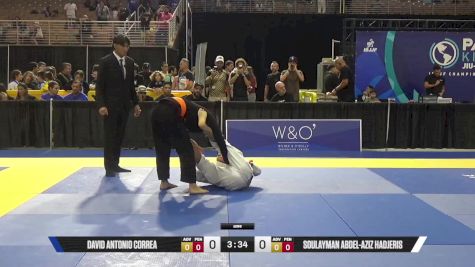 Soulayman Abdel-Aziz Hadjeris vs David Antonio Correa 2025 Pan Kids Jiu-Jitsu IBJJF Championship