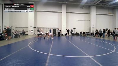 113 lbs Champ. Round 3 - Diesel Johnson, Oregon vs Gus Packer, Idaho
