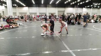 85 lbs Round 6 (10 Team) - Lucy Oakes, Takedown Elite vs Kyndall Kloepping, NC Girls Wrestling Club