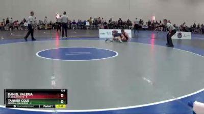 133 lbs Placement Matches (16 Team) - Tanner Cole, Central Oklahoma vs Daniel Valeria, St. Cloud State