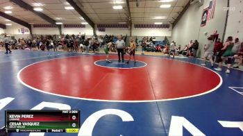 126 lbs Cons. Round 3 - Kevin Perez, Laramie vs Cesar Vasquez, Kelly Walsh