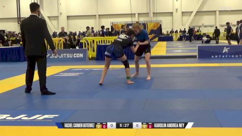 Karolin Andrea Ney vs Rachel Carmen Gutierrez 2024 World IBJJF Jiu-Jitsu No-Gi Championship